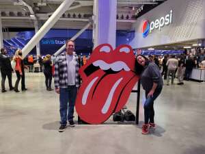 Mike attended The Rolling Stones - No Filter 2021 on Oct 14th 2021 via VetTix 