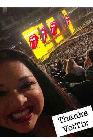 LayseeDee attended The Rolling Stones - No Filter 2021 on Oct 14th 2021 via VetTix 