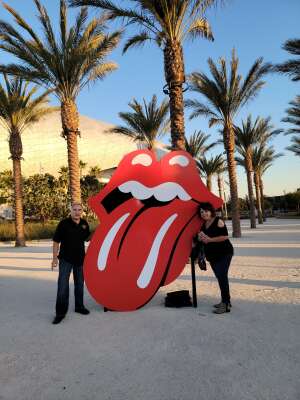 Rick attended The Rolling Stones - No Filter 2021 on Oct 14th 2021 via VetTix 