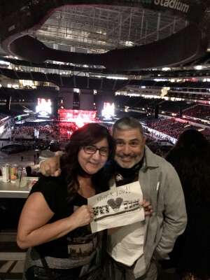 Lupe /USMC attended The Rolling Stones - No Filter 2021 on Oct 14th 2021 via VetTix 
