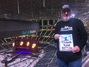 Jeff Lassek attended The Rolling Stones - No Filter 2021 on Oct 14th 2021 via VetTix 