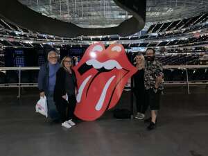 Dominic Miller attended The Rolling Stones - No Filter 2021 on Oct 14th 2021 via VetTix 