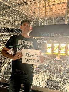 Todd attended The Rolling Stones - No Filter 2021 on Oct 14th 2021 via VetTix 