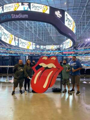 James Hockenberry attended The Rolling Stones - No Filter 2021 on Oct 14th 2021 via VetTix 