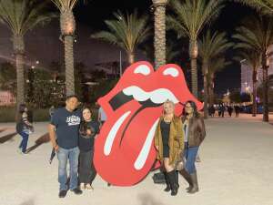 Jerry Bulosan attended The Rolling Stones - No Filter 2021 on Oct 14th 2021 via VetTix 