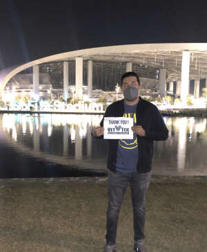 Santiago  attended The Rolling Stones - No Filter 2021 on Oct 14th 2021 via VetTix 