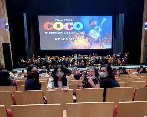 Soto attended Coco in Concert Live to Film on Nov 5th 2021 via VetTix 