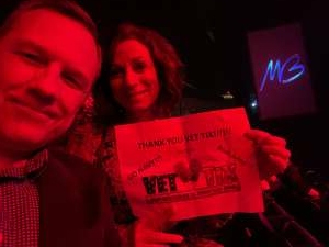 The Singletons attended An Evening With Michael Buble in Concert on Oct 15th 2021 via VetTix 