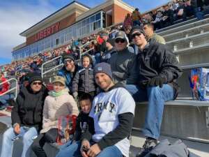 Hayden attended Liberty University Flames vs. Army - NCAA Football on Nov 27th 2021 via VetTix 