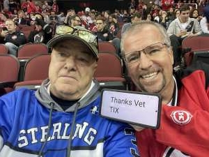 Frank attended New Jersey Devils v  Washington Capitals on Oct 21st 2021 via VetTix 