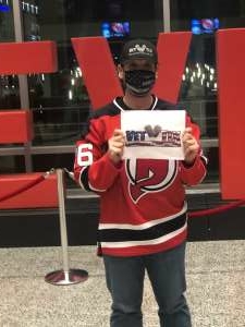 Joe attended New Jersey Devils vs. Buffalo Sabres - NHL on Oct 23rd 2021 via VetTix 
