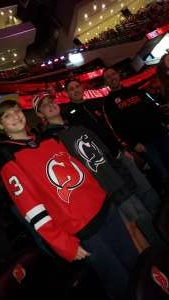 Hoagland Crew  attended New Jersey Devils vs. Buffalo Sabres - NHL on Oct 23rd 2021 via VetTix 