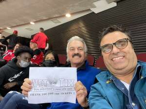 Anonymous  attended New Jersey Devils vs. Buffalo Sabres - NHL on Oct 23rd 2021 via VetTix 