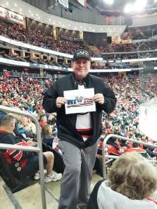 Chris  attended New Jersey Devils vs. Buffalo Sabres - NHL on Oct 23rd 2021 via VetTix 