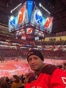 Wil attended New Jersey Devils vs. Buffalo Sabres - NHL on Oct 23rd 2021 via VetTix 