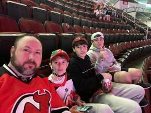 James attended New Jersey Devils vs. Buffalo Sabres - NHL on Oct 23rd 2021 via VetTix 