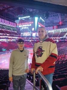 Vinnie attended New Jersey Devils vs. Buffalo Sabres - NHL on Oct 23rd 2021 via VetTix 