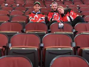 April attended New Jersey Devils vs. Buffalo Sabres - NHL on Oct 23rd 2021 via VetTix 