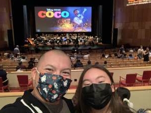 David Arrieta attended Coco in Concert Live to Film on Nov 7th 2021 via VetTix 