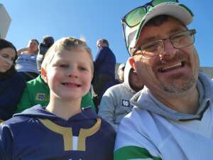 Jason High attended Notre Dame Fighting Irish vs. Navy - NCAA Football on Nov 6th 2021 via VetTix 