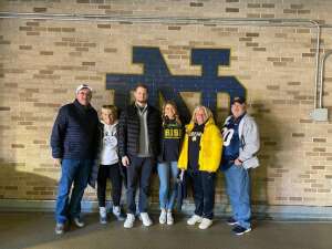 Paul K attended Notre Dame Fighting Irish vs. Navy - NCAA Football on Nov 6th 2021 via VetTix 