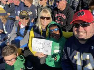 Click To Read More Feedback from Notre Dame Fighting Irish vs. Navy - NCAA Football