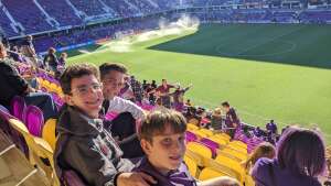 Payne family attended Orlando City SC vs. Nashville SC - MLS on Oct 31st 2021 via VetTix 