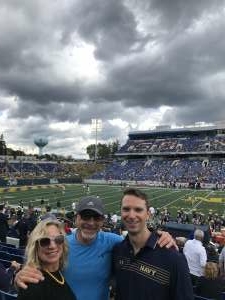 Ryan attended Navy Midshipmen vs. Cincinnati Bearcats - NCAA Football on Oct 23rd 2021 via VetTix 