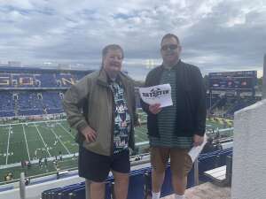 Ty B. attended Navy Midshipmen vs. Cincinnati Bearcats - NCAA Football on Oct 23rd 2021 via VetTix 