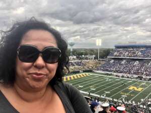 Teresa D attended Navy Midshipmen vs. Cincinnati Bearcats - NCAA Football on Oct 23rd 2021 via VetTix 