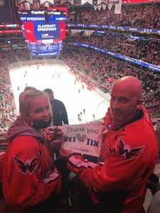 Ron attended Washington Capitals vs. Calgary Flames - NHL on Oct 23rd 2021 via VetTix 
