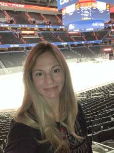 Stephanie D. attended Washington Capitals vs. Calgary Flames - NHL on Oct 23rd 2021 via VetTix 