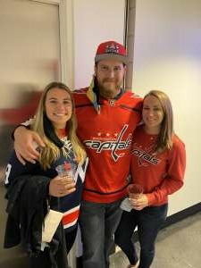 Matthew attended Washington Capitals vs. Calgary Flames - NHL on Oct 23rd 2021 via VetTix 