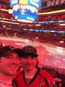 V. Mundt attended Washington Capitals vs. Calgary Flames - NHL on Oct 23rd 2021 via VetTix 