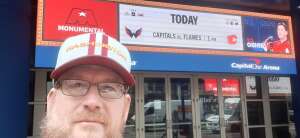 Marc attended Washington Capitals vs. Calgary Flames - NHL on Oct 23rd 2021 via VetTix 