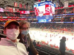 JJ attended Washington Capitals vs. Calgary Flames - NHL on Oct 23rd 2021 via VetTix 