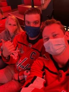 Mike attended Washington Capitals vs. Calgary Flames - NHL on Oct 23rd 2021 via VetTix 