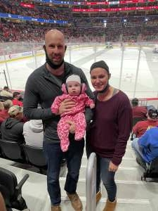 Victoria attended Washington Capitals vs. Calgary Flames - NHL on Oct 23rd 2021 via VetTix 