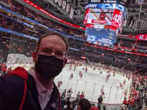 Alan attended Washington Capitals vs. Calgary Flames - NHL on Oct 23rd 2021 via VetTix 