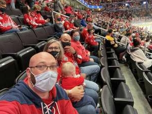 Steve B. attended Washington Capitals vs. Calgary Flames - NHL on Oct 23rd 2021 via VetTix 