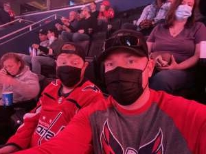 Damian attended Washington Capitals vs. Calgary Flames - NHL on Oct 23rd 2021 via VetTix 