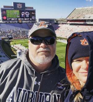 Todd Clark attended Auburn University Tigers vs. Mississippi State - NCAA Football on Nov 13th 2021 via VetTix 
