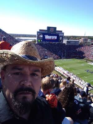 Jonas attended Auburn University Tigers vs. Mississippi State - NCAA Football on Nov 13th 2021 via VetTix 