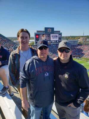 Chris Turman attended Auburn University Tigers vs. Mississippi State - NCAA Football on Nov 13th 2021 via VetTix 