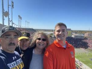 Jim Minta attended Auburn University Tigers vs. Mississippi State - NCAA Football on Nov 13th 2021 via VetTix 