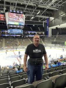 Kent attended Jacksonville Icemen vs. South Carolina Stingrays - ECHL - Opening Night! on Nov 6th 2021 via VetTix 