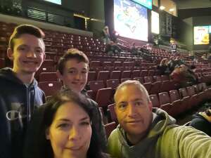 The Floyd Family attended Utah Grizzlies vs. Idaho Steelheads - ECHL on Oct 23rd 2021 via VetTix 