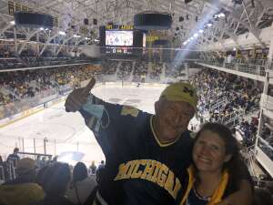 University of Michigan Wolverines vs. Wisconsin - NCAA Hockey