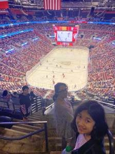 Valentin Family attended Florida Panthers vs. Arizona Coyotes - NHL on Oct 25th 2021 via VetTix 