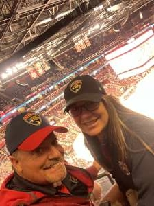 Robert Wilcox attended Florida Panthers vs. Arizona Coyotes - NHL on Oct 25th 2021 via VetTix 